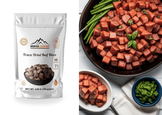 Why Mountain Essentials Freeze Dried Beef - Safecastle