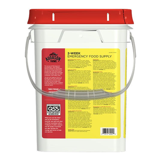2-Week 1-Person Emergency Food Supply Kit, 140 Servings
