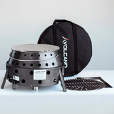 Volcano Grills 2 Fuel Charcoal & Wood Collapsible Stove