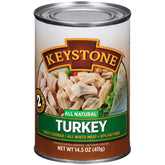 Keystone Meats All Natural Canned Turkey 14.5 Oz Can