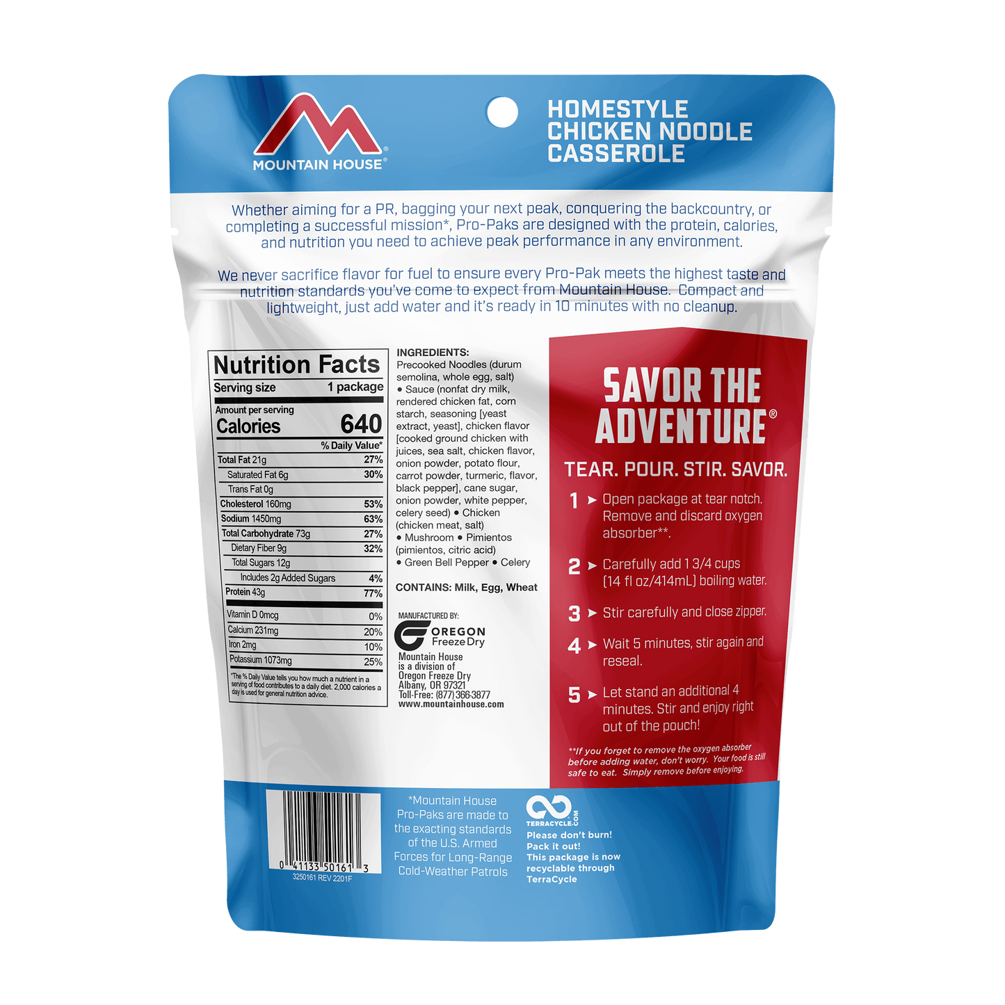 Mountain House Homestyle Chicken Noodle Casserole - Pro Pak | Pack of 6