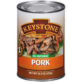 Keystone Meats All Natural Pork 14.5 Oz Can