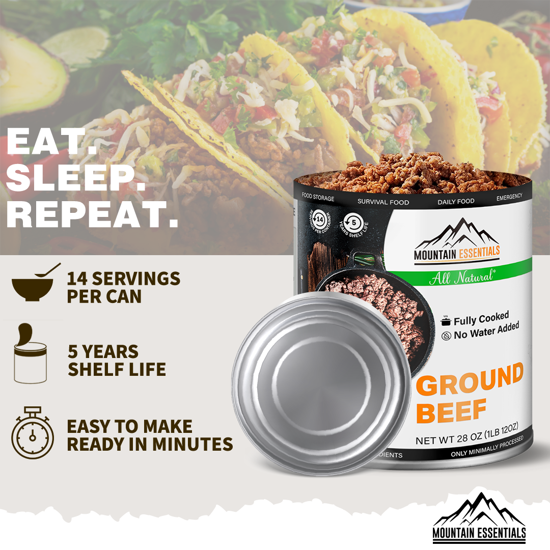 Mountain Essentials Ground Beef is a great source of protein, providing 23 grams of protein per 100-gram serving. Protein is essential for building and repairing muscle tissue, and it can also help you feel full and satisfied after eating.