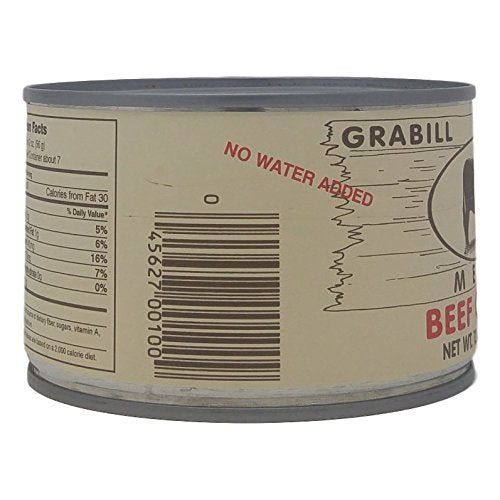 Grabill Country Meats Canned Beef Chunks, Favorite Amish Food, 13 Oz. (Pack of 12)