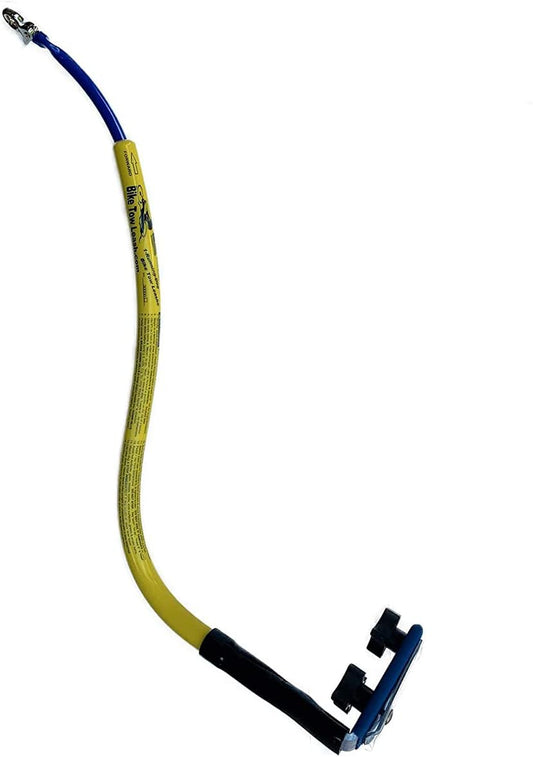 Bike Tow Leash Orange -Safe Dog Bike Attachment for Cycling, APA 5-Star USA Made
