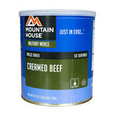 Mountain House Creamed Beef Gravy - Military #10 - 6 Cans | Military Meals