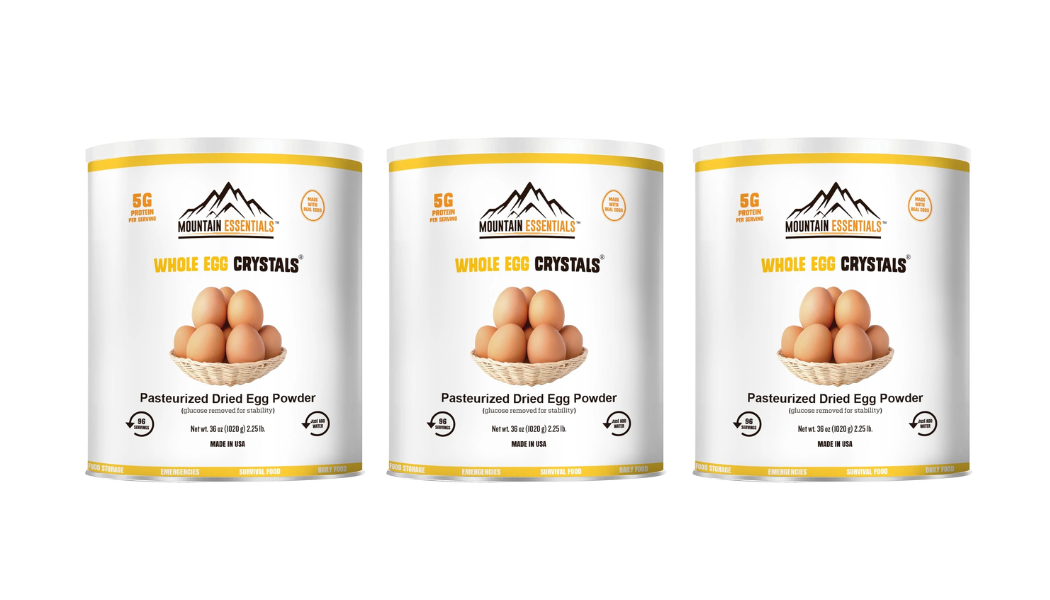 Mountain Essentials Dehydrated Whole Powdered Egg Crystals