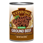 Bulk All-Natural Ground Beef (14oz) | 24-Pack | Keystone Meats
