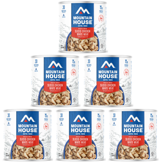 Mountain House Grilled Sliced Chicken #10 Can - 6 CANS
