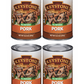Keystone Meats All Natural Canned Pork, 14.5 Ounce 4 cans