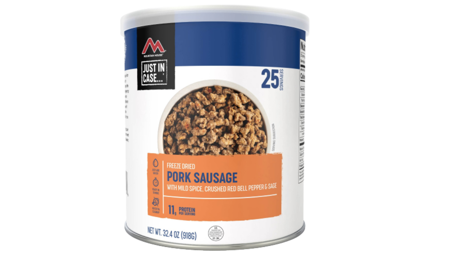 Pork Sausage (01 can) - 25 Servings