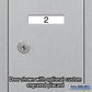 Salsbury Industries 3506ASU Surface Mounted Vertical Mailbox with 6 Doors and USPS Access, Aluminum