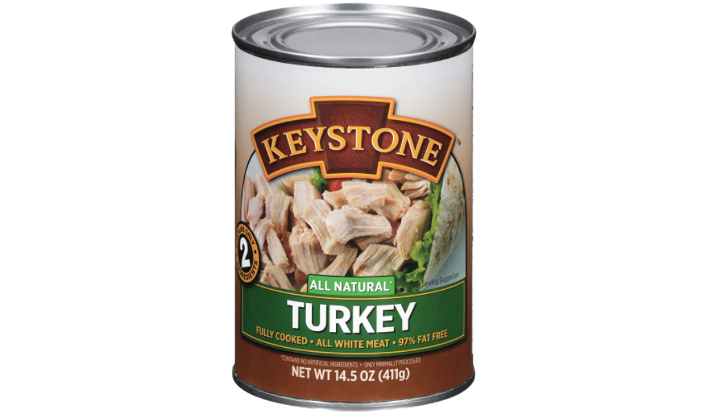 Keystone Meats All Natural Canned Turkey, 28 Ounce