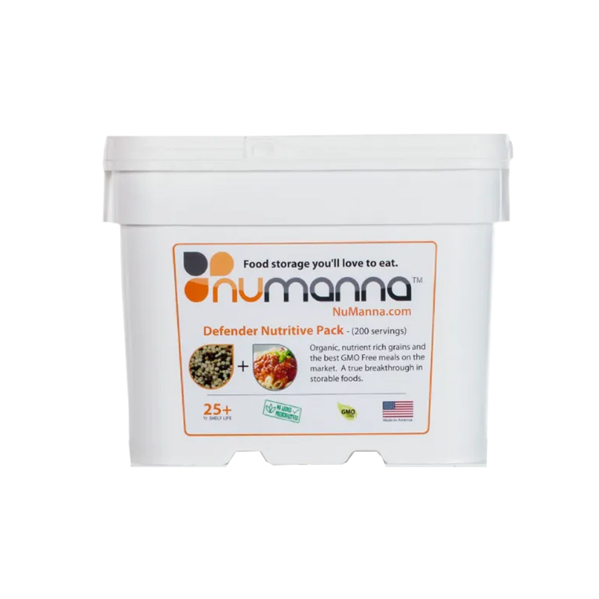 NuManna Defender Nutritive Pack - 200 Total Servings