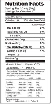 Fresh & Honest Foods Freeze Dried Mixed Vegetables 100% All Natural (Broccoli & Cauliflower)