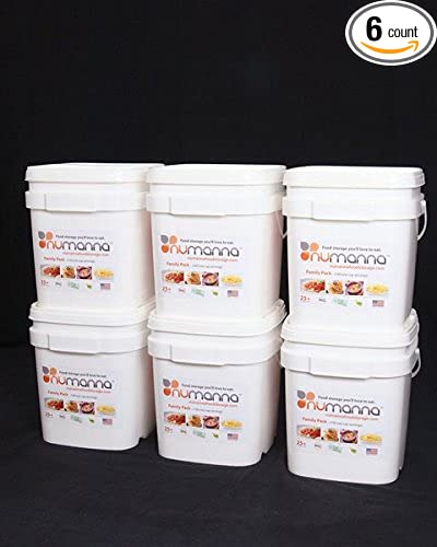 NuManna MEGA Family Pack - A Wholesome Reserve of 3,360 Servings for Long-Term Security