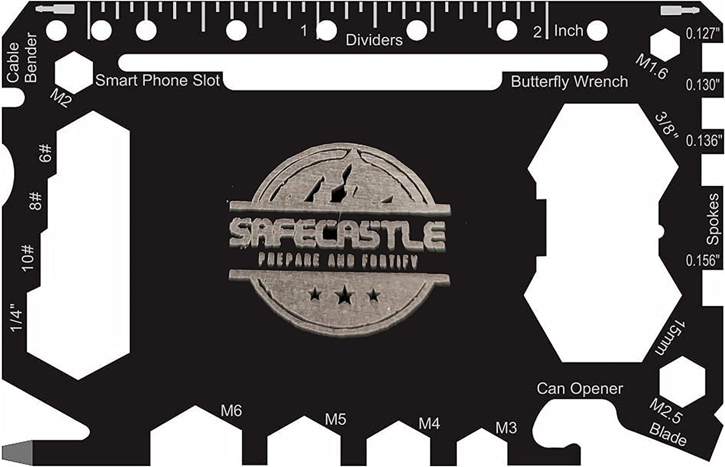 Combo of RAD Triage 50 Personal Radiation Detector & Safecastle tool kit