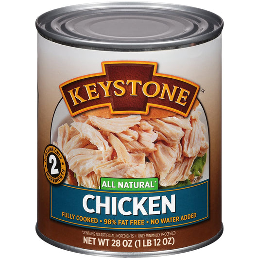 Keystone All Natural Chicken, 28 oz 