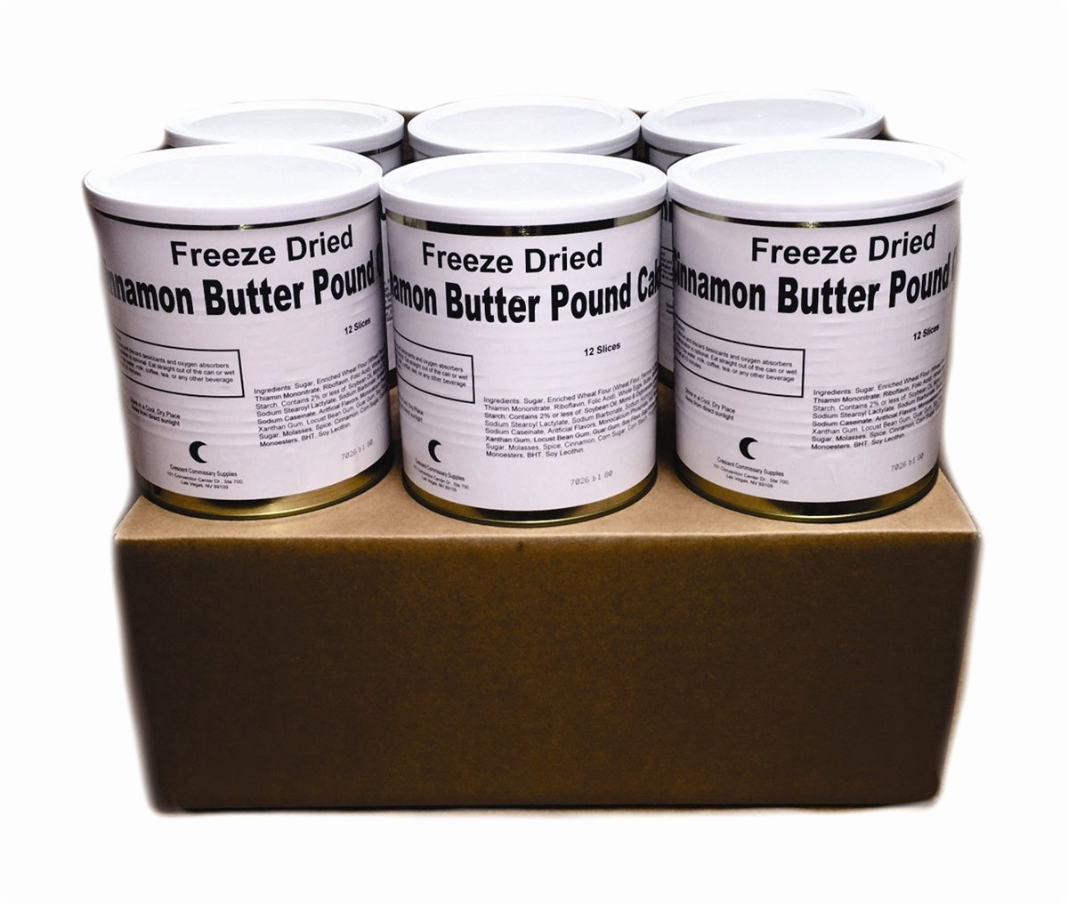 Military Surplus Freeze Dried Iced Double Chocolate Pound Cakes - Safecastle