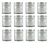 Future essential Canned Granulated White Sugar 12 cans