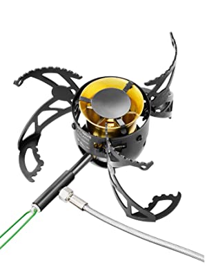 Optimus Polaris Optifuel 8019229 Camping/Hiking Camp Stove with 0.4L Fuel Bottle