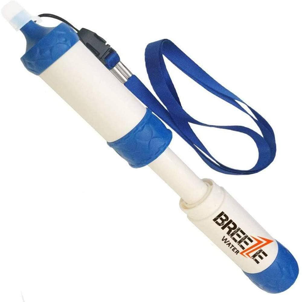 Hiker Pro Transparent Water Filter with Water Filter Straw