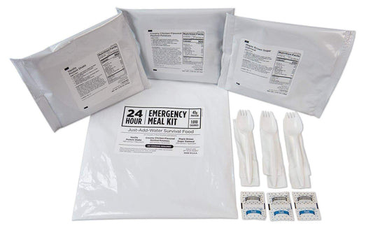Mayday 12186 24-Hour Emergency Meal Kit, 25 year shelf life ( CASE of 25 meals )