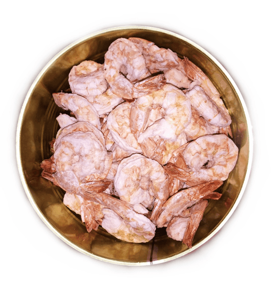 Military Surplus- Freeze Dried Uncooked Peeled Shrimp