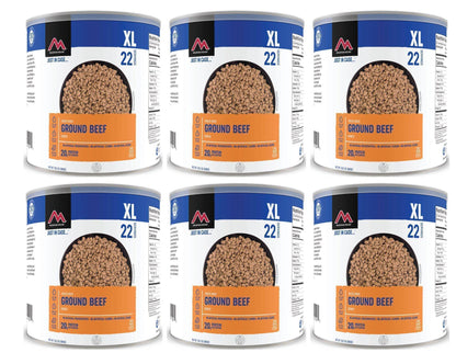 Mountain House Freeze Dried Ground Beef #10 Can- 6 Cans Per Case