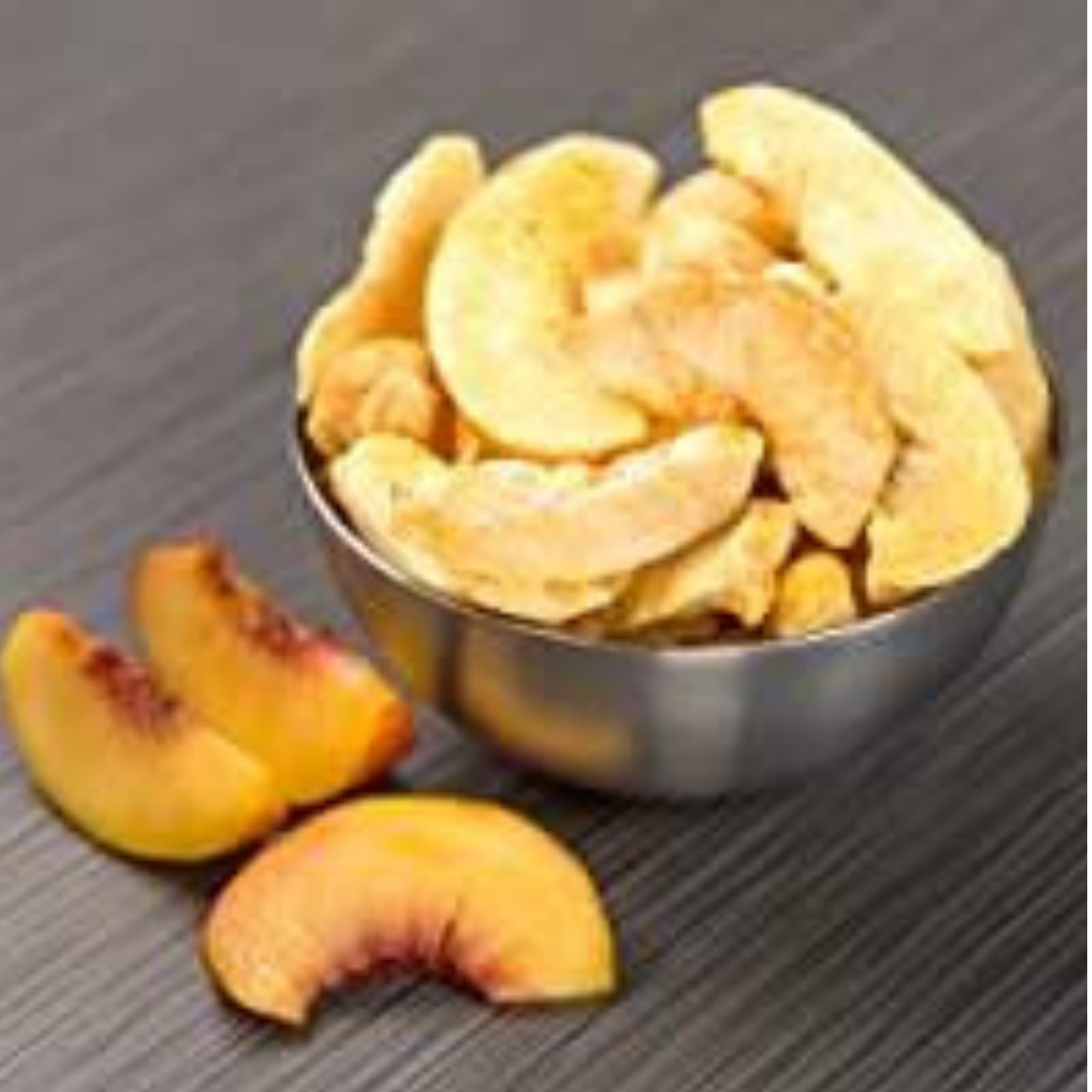 Nutristore Freeze Dried Peaches | 100% Natural, Healthy Fruit Snacks | Bulk #10 Can | Premium Quality & Crispy Fresh Taste | Emergency Survival Food Supply | 24 Servings | 25 Year Shelf Life