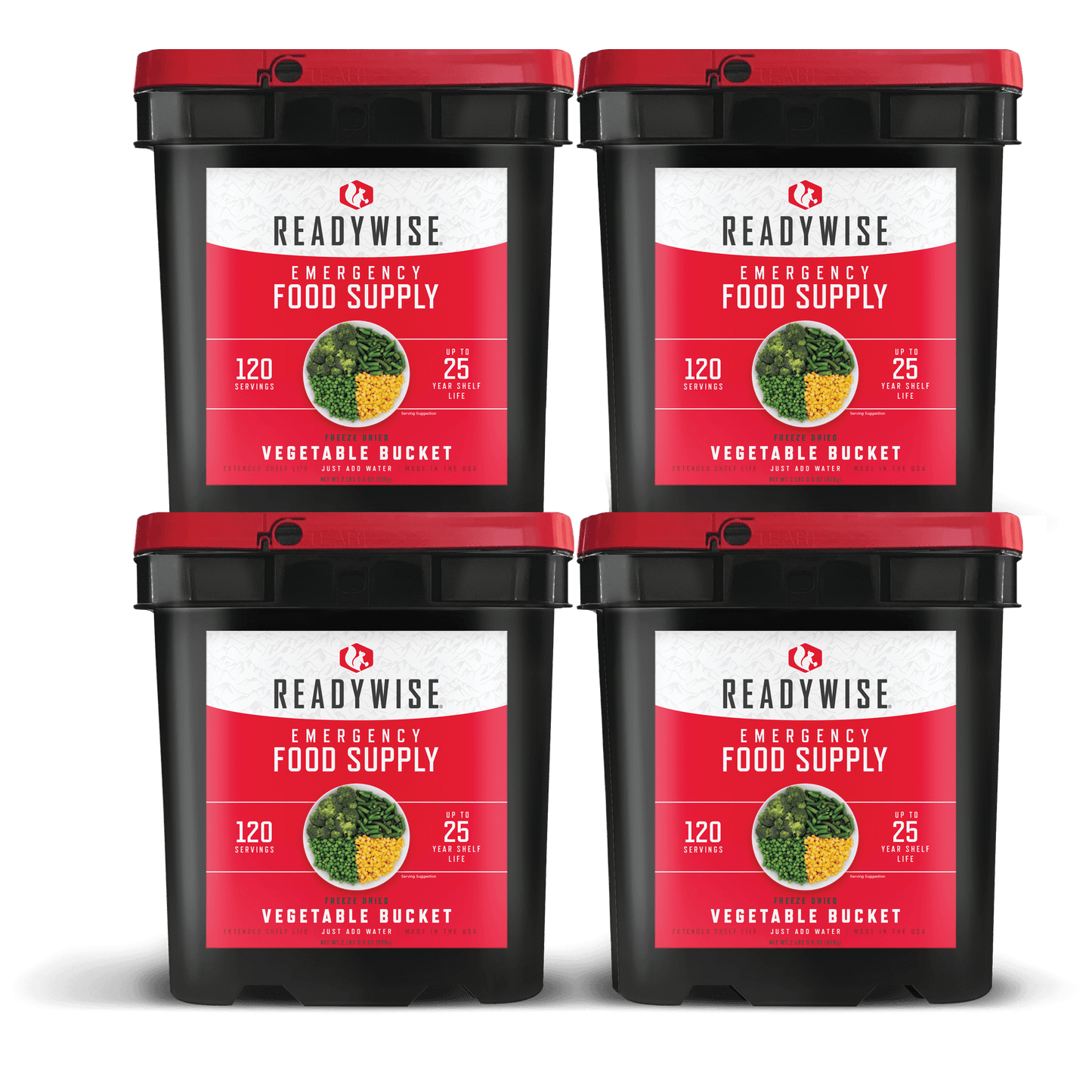 ReadyWise RW40-60480 480 Serving Freeze Dried Vegetables