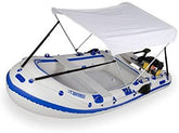 Sea Eagle Wide Bimini Top for Inflatable Boats (Mounting Hardware Included)
