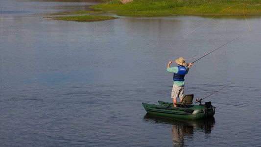 Inflatable Fishing Pontoon Boat
