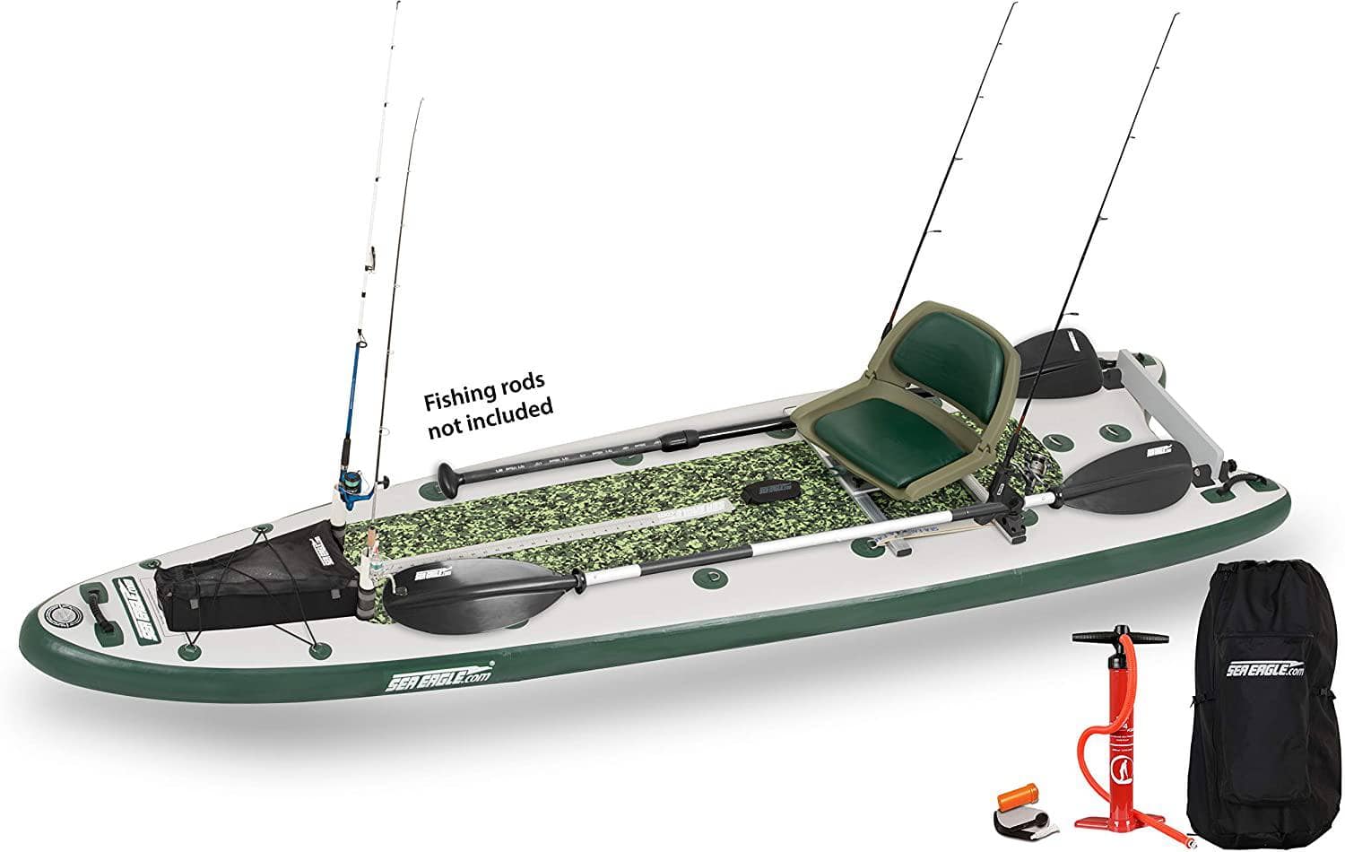 Sea Eagle fishing SUP 126 Inflatable Swivel Seat Fishing Rig