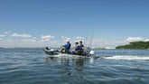 Sea Eagle Fishskiff16 Frameless Inflatable Fishing Boat 2 Person Swivel Seat Canopy