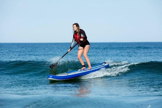 Sea Eagle LB11 Inflatable 6" LongBoard Stand-Up Padleboard Deluxe Package