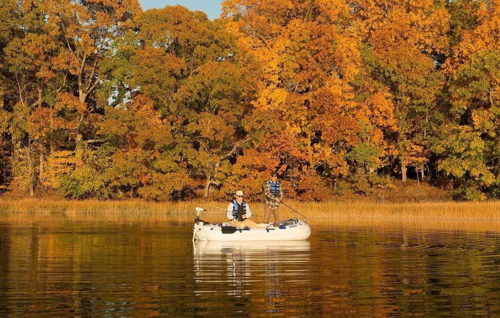 Sea Eagle SE9 Inflatable Motormount Boat - Fisherman's Dream Package