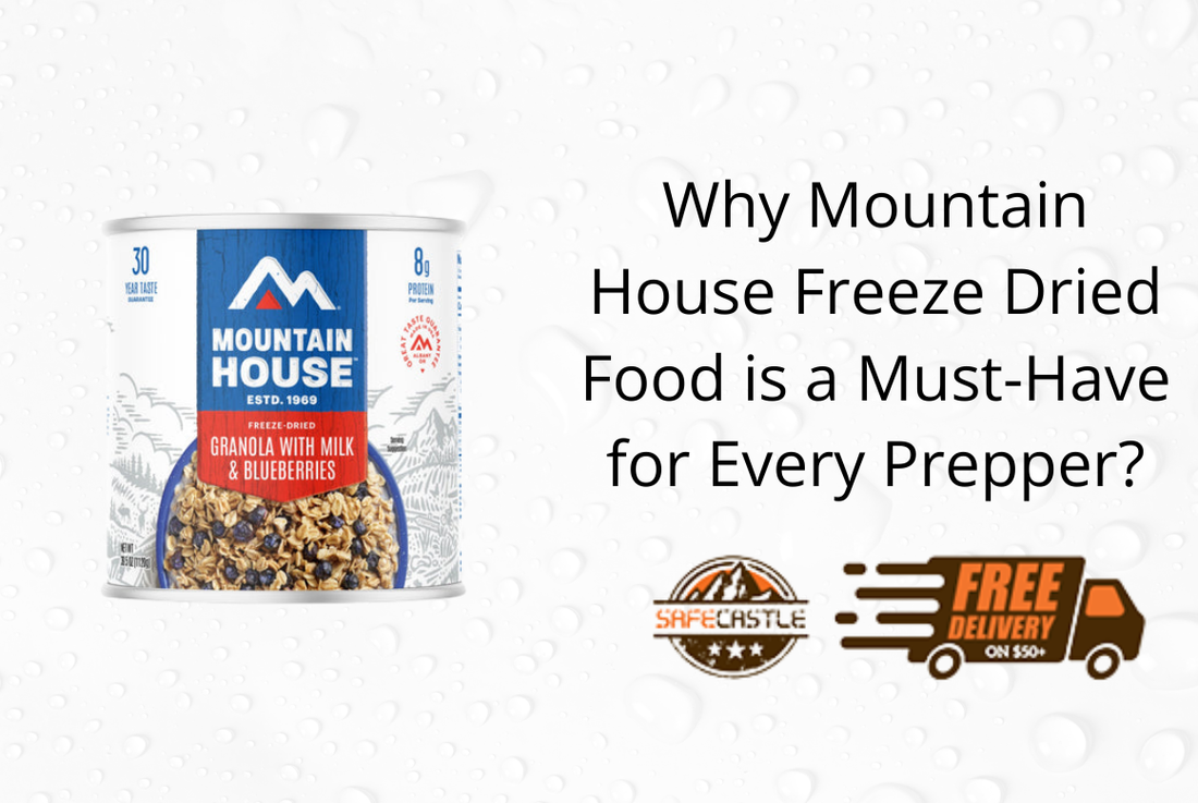 Why Mountain House Freeze Dried Food is a Must-Have for Every Prepper?