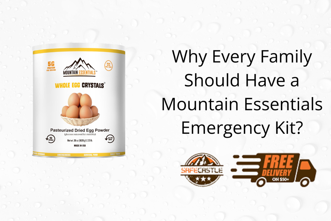 Why Every Family Should Have a Mountain Essentials Emergency Kit?