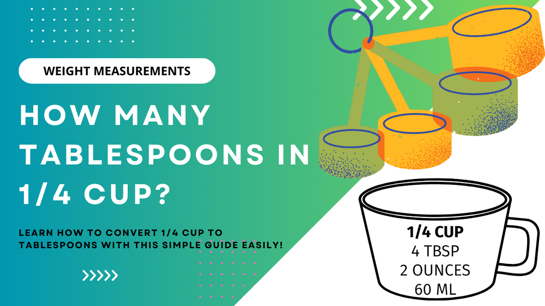 How Many Tablespoons in 1/4 Cup? - Safecastle
