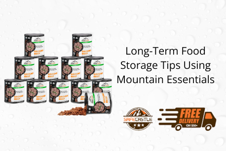 Long-Term Food Storage Tips Using Mountain Essentials