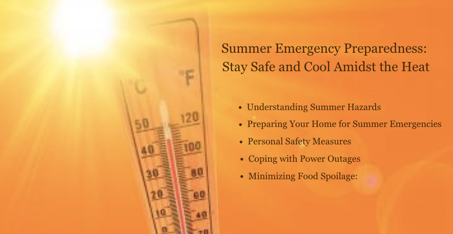 Summer Emergency Preparedness: Stay Safe and Cool Amidst the Heat - Safecastle