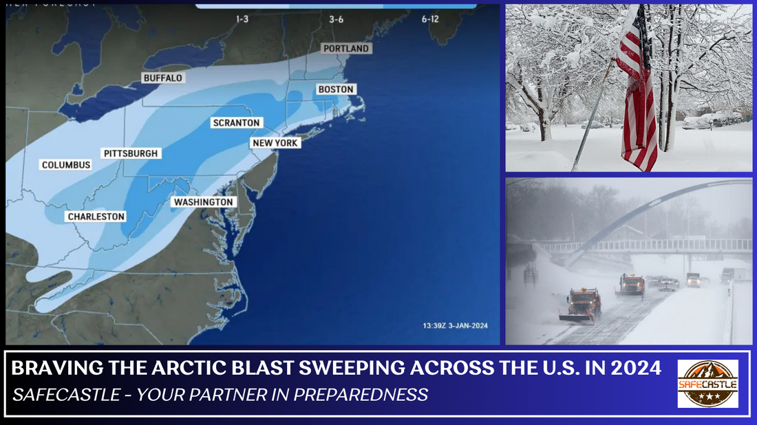 Navigating the Frost: Understanding the Winter Storm as Arctic Chill Sweeps Across the U.S. in 2024