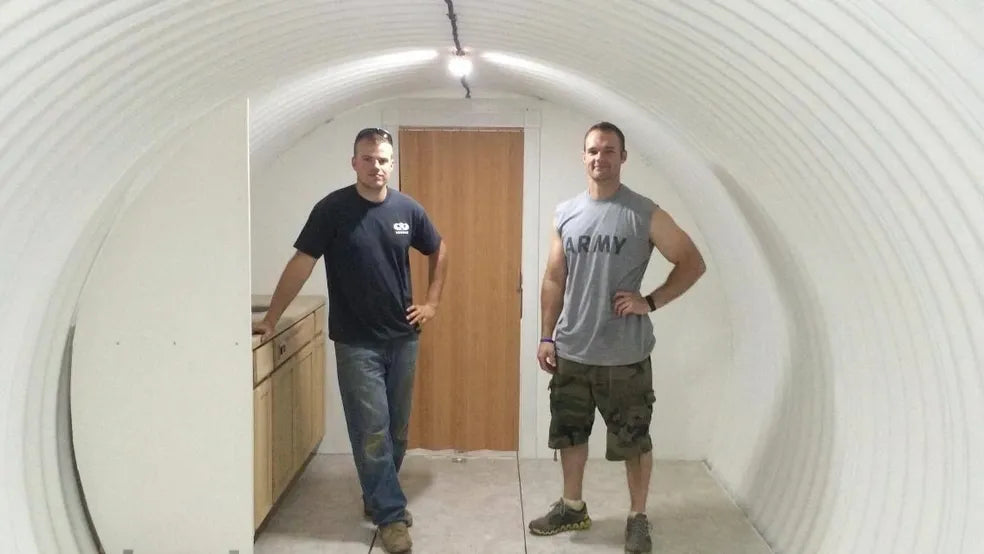 ROUND BOMB SHELTERS