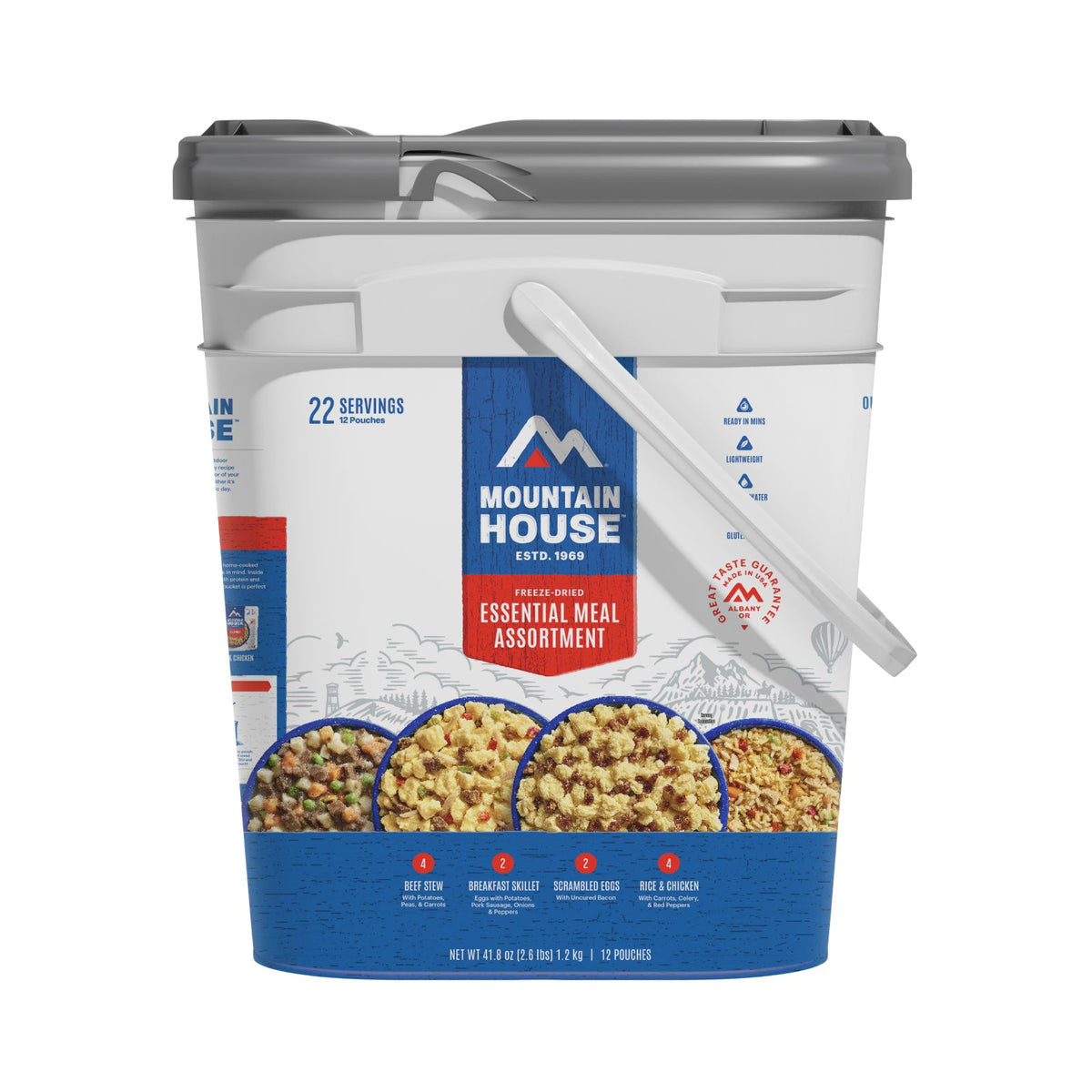 Mountain House Buckets
