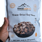 Mountain Essentials Freeze Dried Beef Dices | Pre-Cooked Meat for Backpacking, Camping, Meal Prep