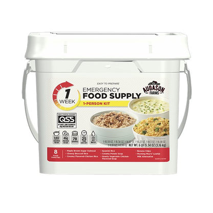 1-Week 1-Person Emergency Food Supply, 78 Servings
