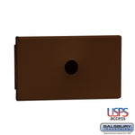 Salsbury 1090AU Recessed Mounted USPS Approved Key Keeper Box, Aluminum