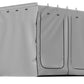 VEVOR Car Awning Room Accessory, Fit 8.2' x 8.2', 300D Oxford Car Awning Camping Tent with PVC Floor, Heavy Duty Extend Shelter for Car Awning SUV Tent Camper Van Overland Gear, Grey, Room Only