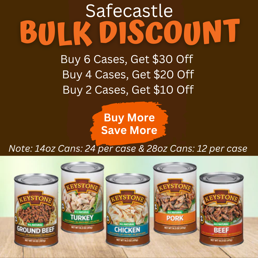 Keystone Canned Meat Mini Mega Variety Bundle Pack - 5 Cases of 12 Cans each (14.5 oz)